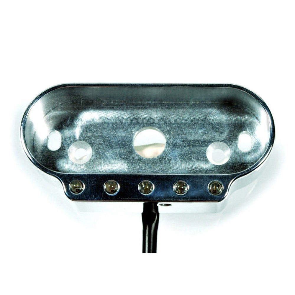 Mount with Indicator Lights ("Combi Frame") for motoscope mini, Black